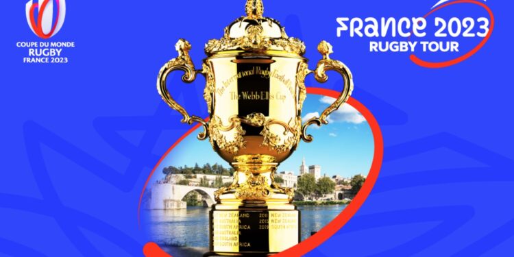 Le trophée de la Coupe du monde de rugby 2023 va faire escale en Vaucluse