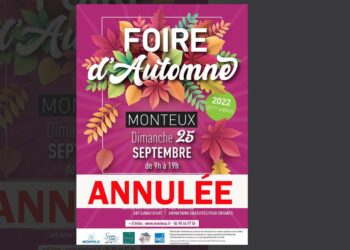 Annulation de la Foire d’automne de Monteux