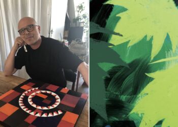 Les platanes s’exposent à la médiathèque d’Aramon