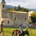Festival Ventoux-Saveurs à Savoillans, fête des éleveurs et du cheval