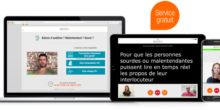 Acceo, pour que les personnes sourdes et malentendantes puissent accéder à l’information