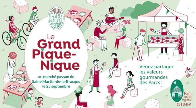 Grand Pique-nique à Saint-Martin-de-la-Brasque ce dimanche 25 septembre