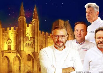 Venez rencontrer 10 chefs étoilés à l’occasion d’un repas d’exception au Palais des Papes