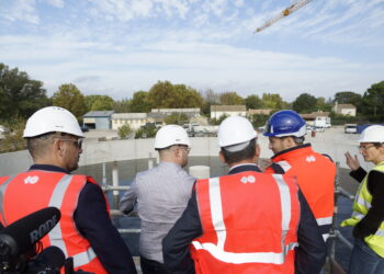Jonquières pose la première pierre de sa nouvelle station d’épuration