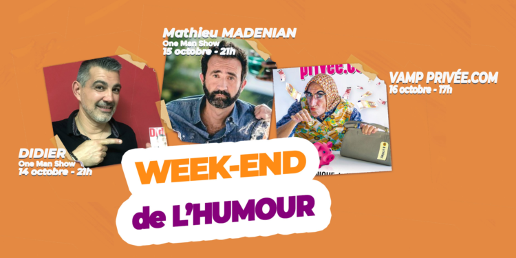 La ville de Bollène organise la 2ème édition du Week-end de l’humour