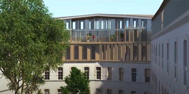 Avignon, La Cour des Doms enfin livrée