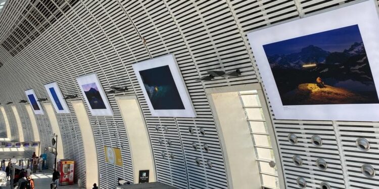 Exposition photographique à la gare d’Avignon TGV