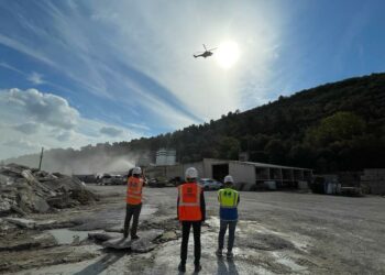 Enedis fait appel à un hélicoptère ‘Super puma’