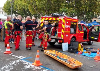 64e Congrès départemental des sapeurs-pompiers, dérèglement climatique et animations tous azimuts au coeur de Carpentras