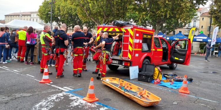 64e Congrès départemental des sapeurs-pompiers, dérèglement climatique et animations tous azimuts au coeur de Carpentras