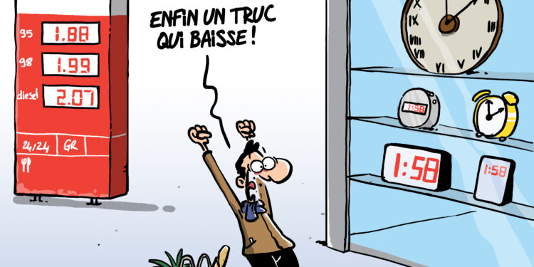 Le changement d’heure vu par Wingz pour l’Echo du Mardi