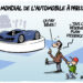 Mondial de l’automobile à Paris vu par Wingz pour l’Echo du Mardi