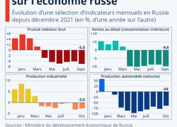 Comment les sanctions pèsent sur l’économie russe