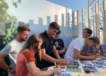 Les champions de vélo vauclusiens à la rencontre du public