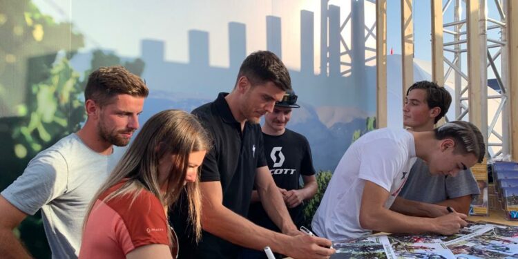 Les champions de vélo vauclusiens à la rencontre du public