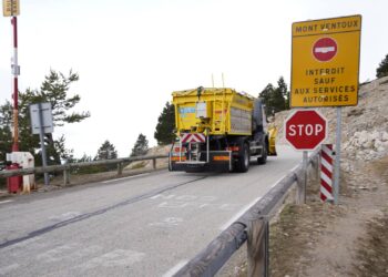 Fermeture annuelle de la route du Mont Ventoux