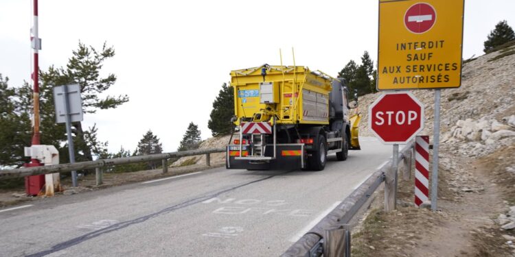 Fermeture annuelle de la route du Mont Ventoux