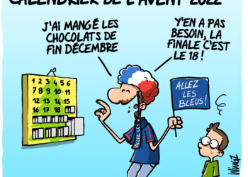 Calendrier de l&rsquo;avent 2022 vu par Wingz pour l’Echo du Mardi