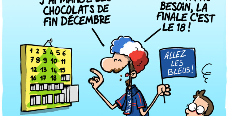 Calendrier de l’avent 2022 vu par Wingz pour l’Echo du Mardi