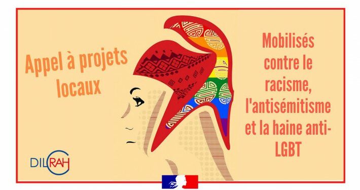 « Pour la fraternité, contre le racisme et l’antisémitisme, contre la haine anti-LGBT+ »