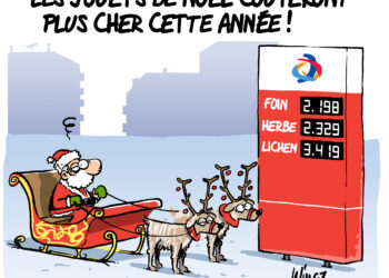 Noël 2022 vu par Wingz pour l’Echo du Mardi