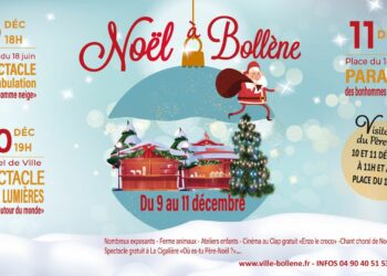 Bollène : l’esprit de Noël s’invite dans la ville dès ce jeudi