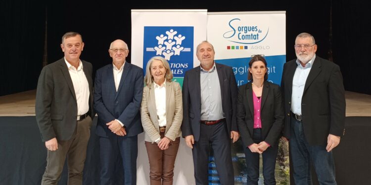 Communauté d’agglomération les Sorgues du Comtat : signature de la convention territoriale globale (CTG) avec la CAF
