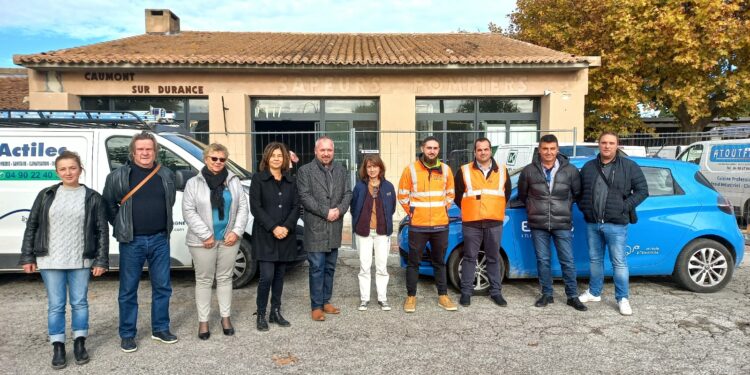 Commerce : raccordement électrique pour la nouvelle boulangerie du second cœur de ville de Caumont