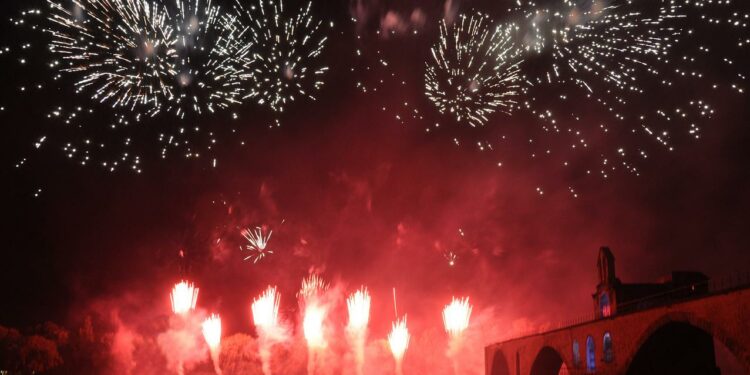 Avignon : le grand feu d’artifice de Noël aura lieu ce week-end