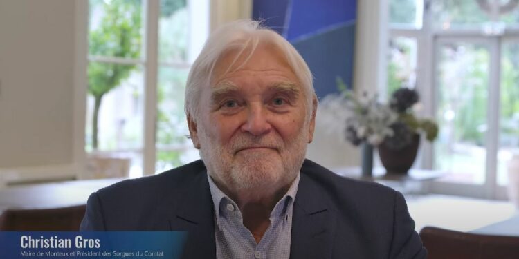 (Vidéo) Christian Gros, maire de Monteux, adresse ses vœux aux Montiliens