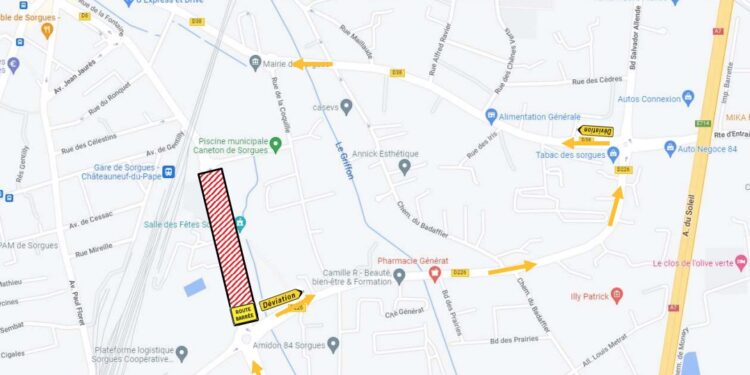 Sorgues : des travaux sur le réseau d’eau potable