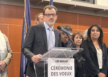 Les Angles, plus de 400 personnes étaient présentes aux vœux du nouveau maire, Paul Mély
