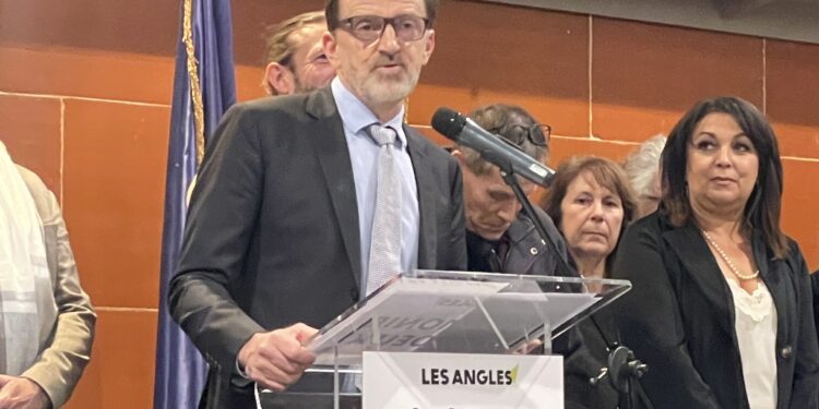 Les Angles, plus de 400 personnes étaient présentes aux vœux du nouveau maire, Paul Mély