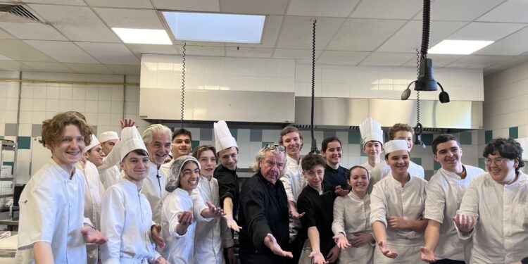 Un chef étoilé partage son expérience avec les apprentis de la CCI de Vaucluse