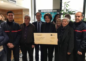 Le Département de Vaucluse remet son chèque à l’AFM-Téléthon