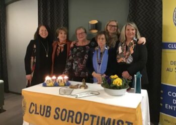 Présidence du Soroptimist International Avignon, Brigitte Nicolle succède à Christine Martella