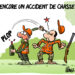 Un accident de chasse vu par Wingz pour l’Echo du Mardi