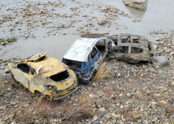 Pertuis : la gendarmerie à la pêche aux voitures dans la Durance