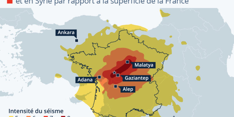 Quels effets auraient eu en France les séismes au Proche-Orient ?