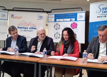 L’Agglomération des Sorgues du Comtat signe la convention ‘Petites villes de demain’