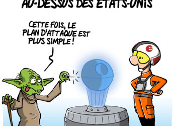 Le ballon espion chinois vu par Wingz pour l’Echo du Mardi