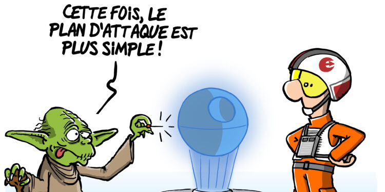 Le ballon espion chinois vu par Wingz pour l’Echo du Mardi