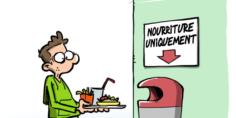 Fin des emballages jetables vu par Wingz pour l’Echo du Mardi