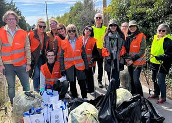 Carpentras : 68kg de déchets ramassés lors de la clean walk organisée par JusteBio