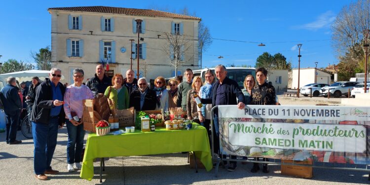 Mazan, ouverture de la saison du marché de producteurs ce samedi 1er avril