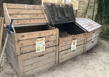 Jardin des Carmes : l’aire de compostage collectif officiellement inaugurée
