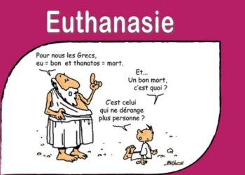 Avignon, Place de l’horloge, Mobilisation contre l’euthanasie et le suicide assisté