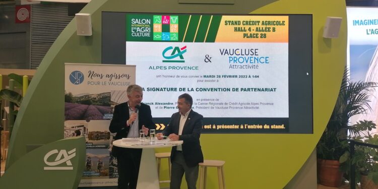 Le Crédit Agricole et VPA s’associent pour le développement du Vaucluse