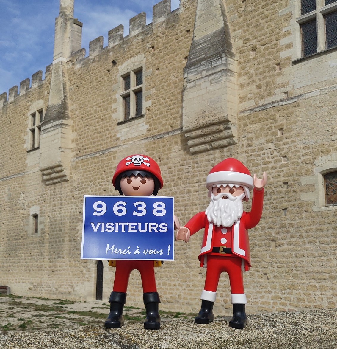 En direct  Le Pontet : une armée de Playmobil au château de