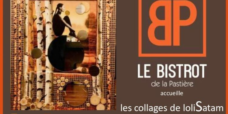 Châteauneuf-de-Gadagne, Loli Satam expose au Bistrot de la Pastière